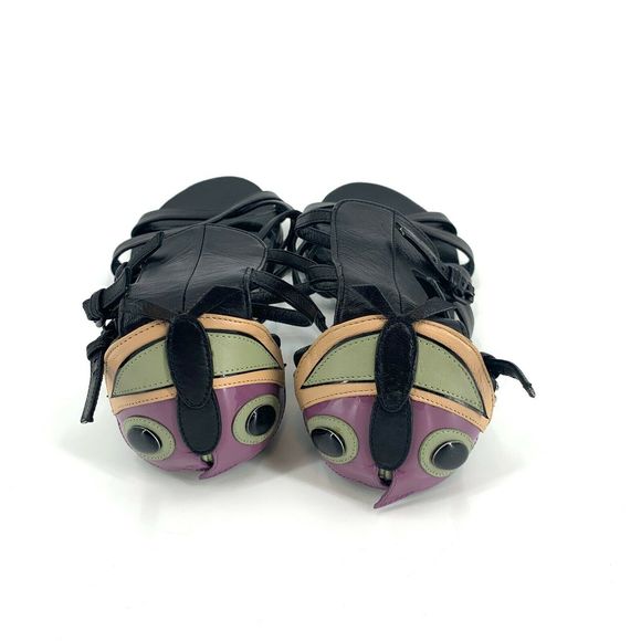 Bottega Veneta Butterfly Leather Sandals 39.5 - Picture 3 of 10